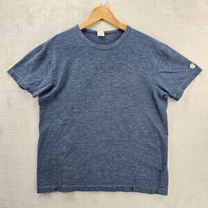 Todd Snyder Champion T Shirt Mens Medium Blue Short Sleeve Casual Pullover